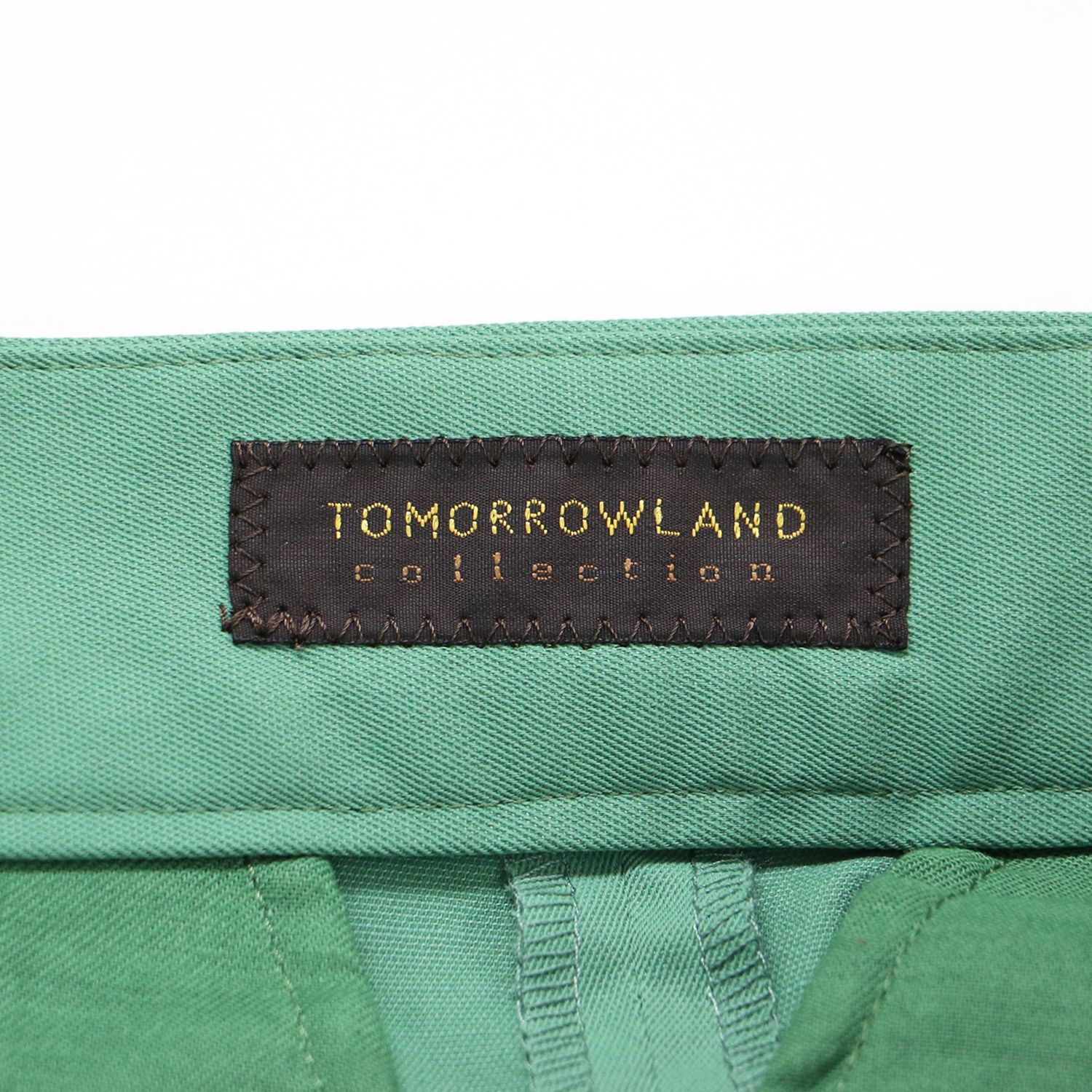 新品✨ TOMORROWLAND collection　パンツ　グリーン　S TOMORROWLAND collection トゥモローランドコレクション】パンツ