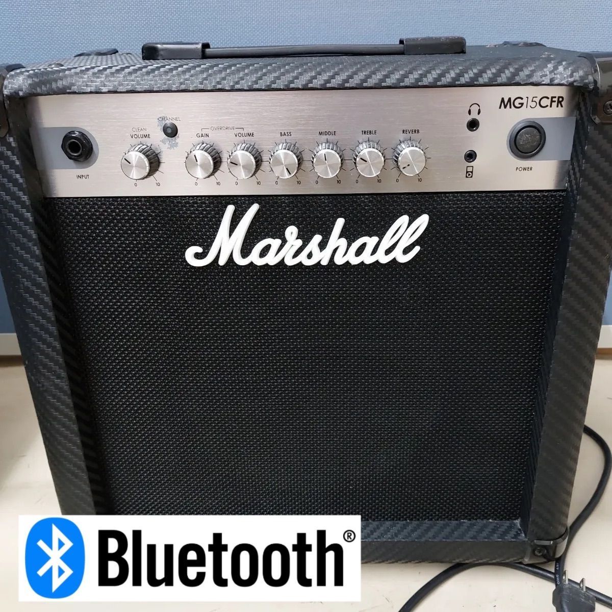 Marshall MG15CFRギターアンプ Bluetooth機能搭載 - メルカリ