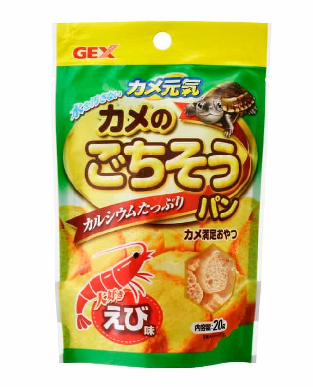 同梱不可 48個セット ジェックス ジェックスカメ元気カメのごちそうパンえび味20g