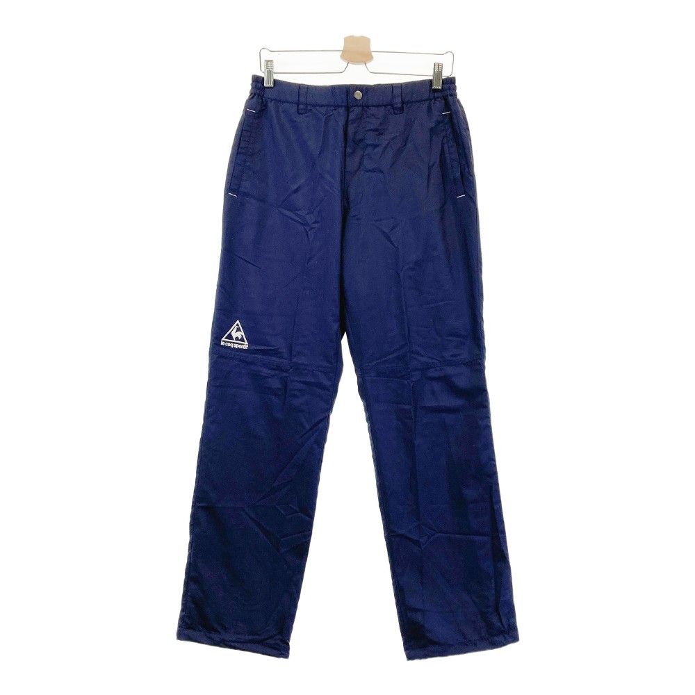 サイズ：L LECOQ GOLF ルコックゴルフ  裏メッシュ ロングパンツ  ネイビー系 [240101152336] ゴルフウェア メンズ ストスト