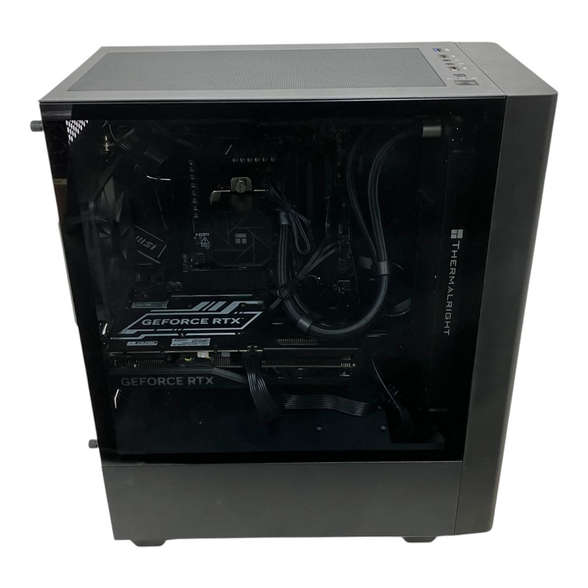 自作パソコン Antec デスクトップ パソコン Ryzen 5 7600 32GB SSD 1TB RTX 4060 Ti OS無 M10396025 MEBLE-SODAR_PL