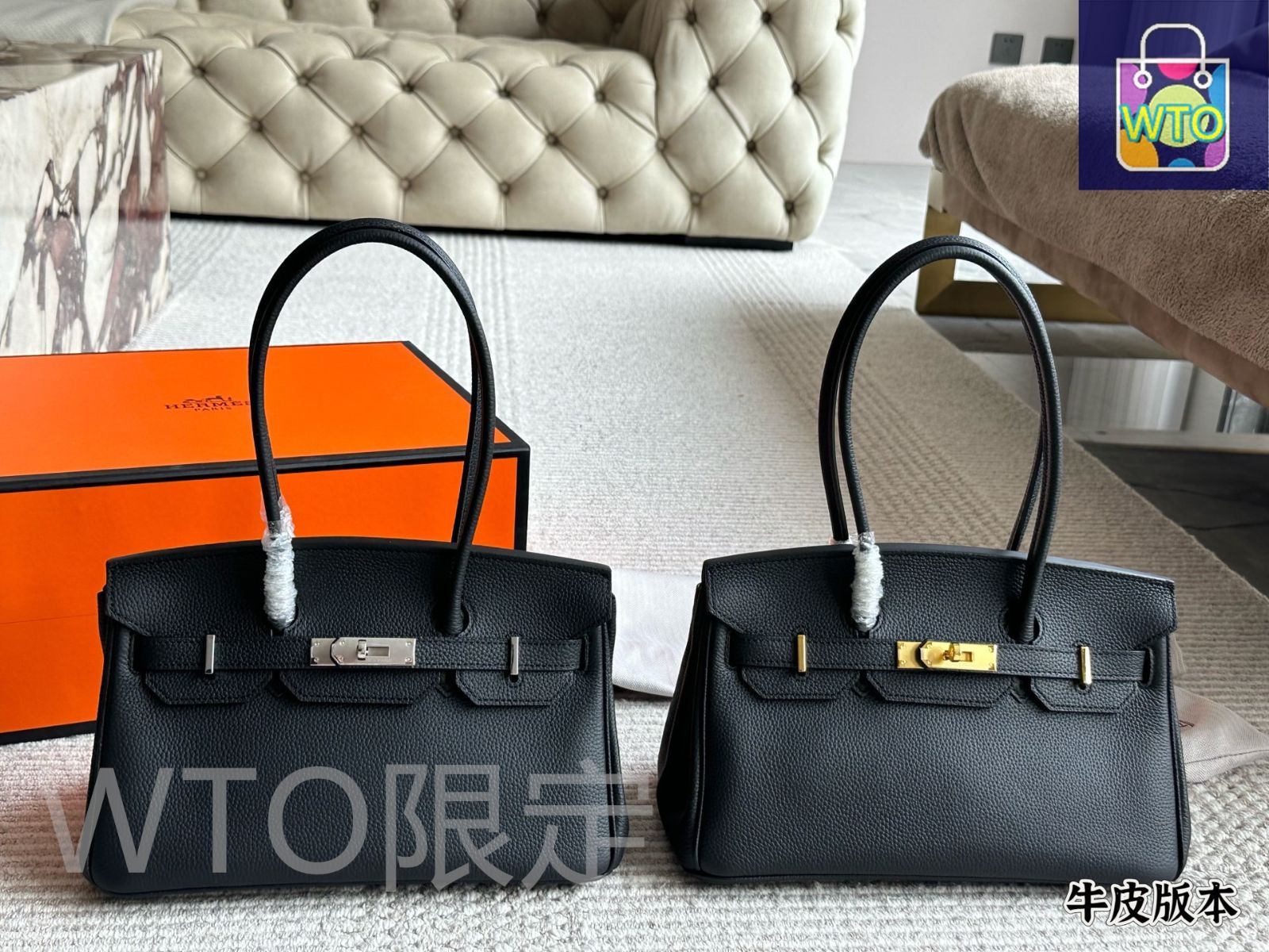 美品 911 フェイラー アクセサリーポーチ ハンドバッグ ブラック