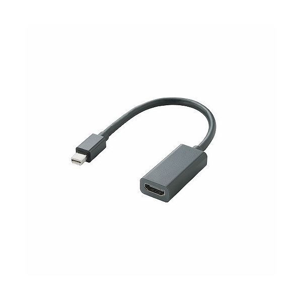 (まとめ)エレコム Mini DisplayPort-HDMI変換アダプタ AD
