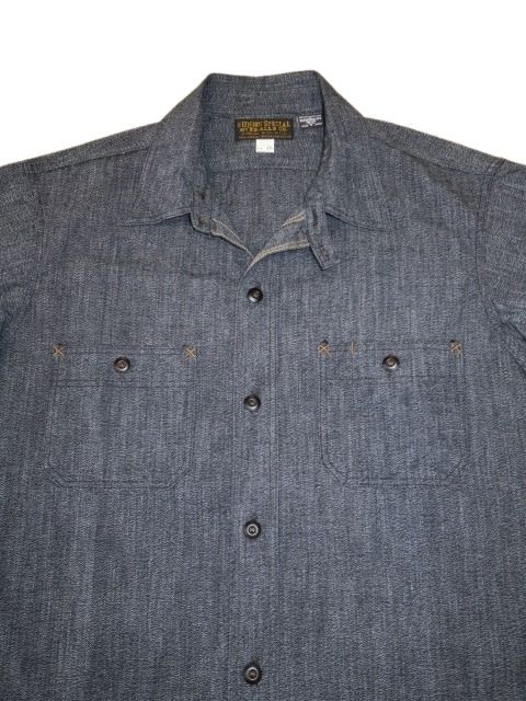 WHEELERS フリーホイーラーズ ニールシャツ ブラックペッパー