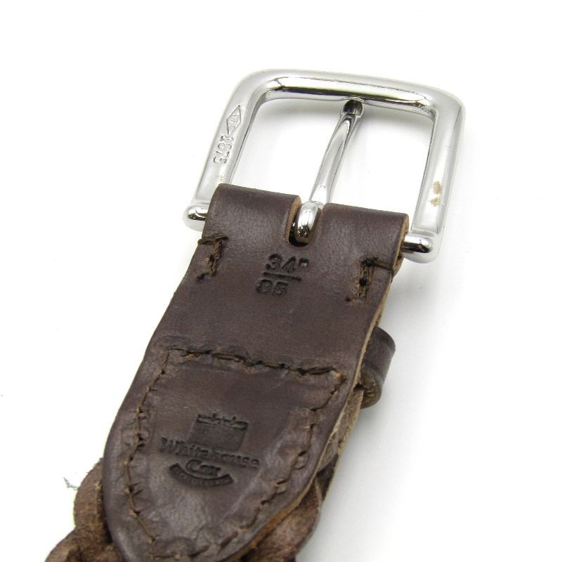 美品 Whitehouse Cox ホワイトハウスコックス メッシュベルト