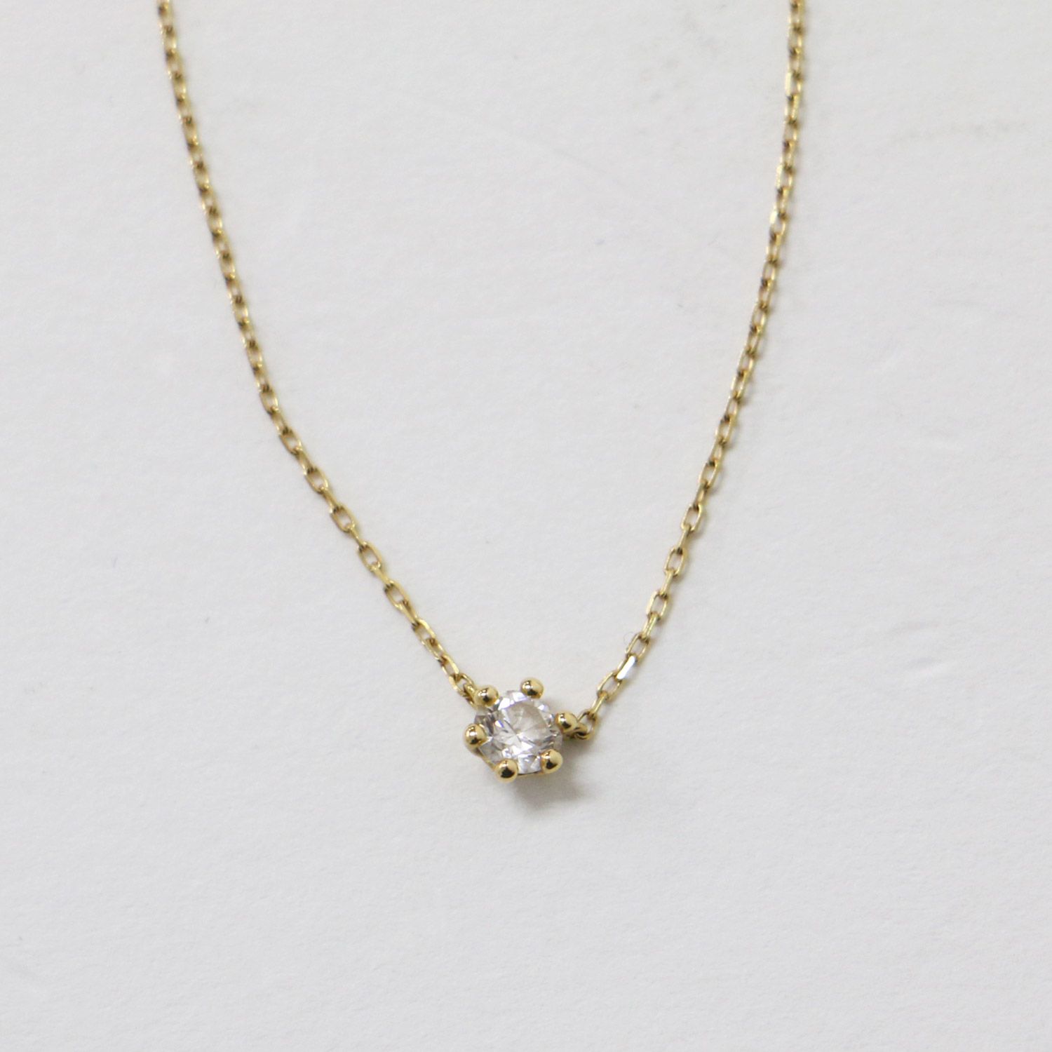 美品 AHKAH アーカー blanc ブラン ネックレス エンブレイス 