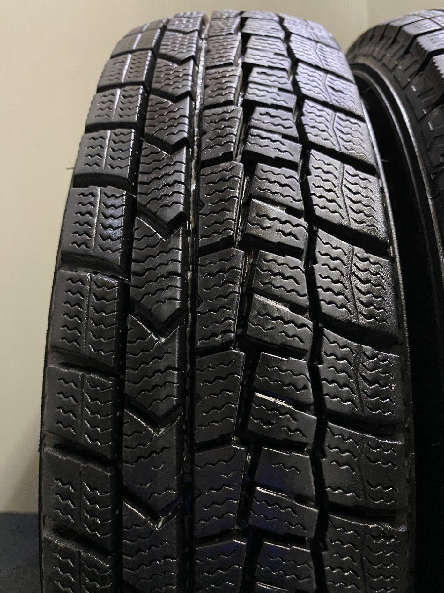 DUNLOP WINTER MAXX WM02 145 80R13 13インチ スタッドレス 4本 23年製 バリ溝 N-BOX モコ キャロル プレオ アルト スペーシア等 KTG383