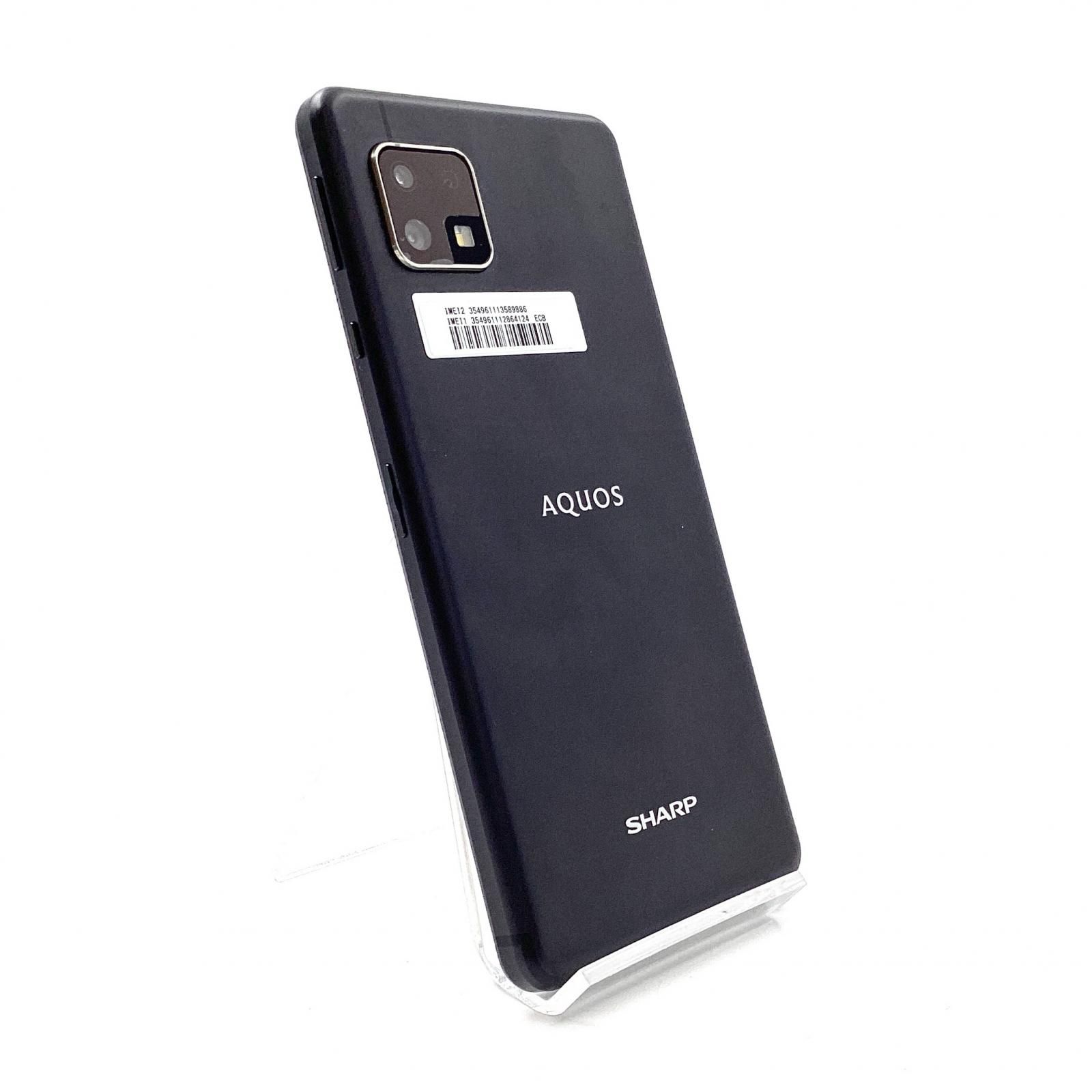 AQUOS sense4 SH-M15 ブラック SIMフリー ケース付 AQUOS sense4 SH