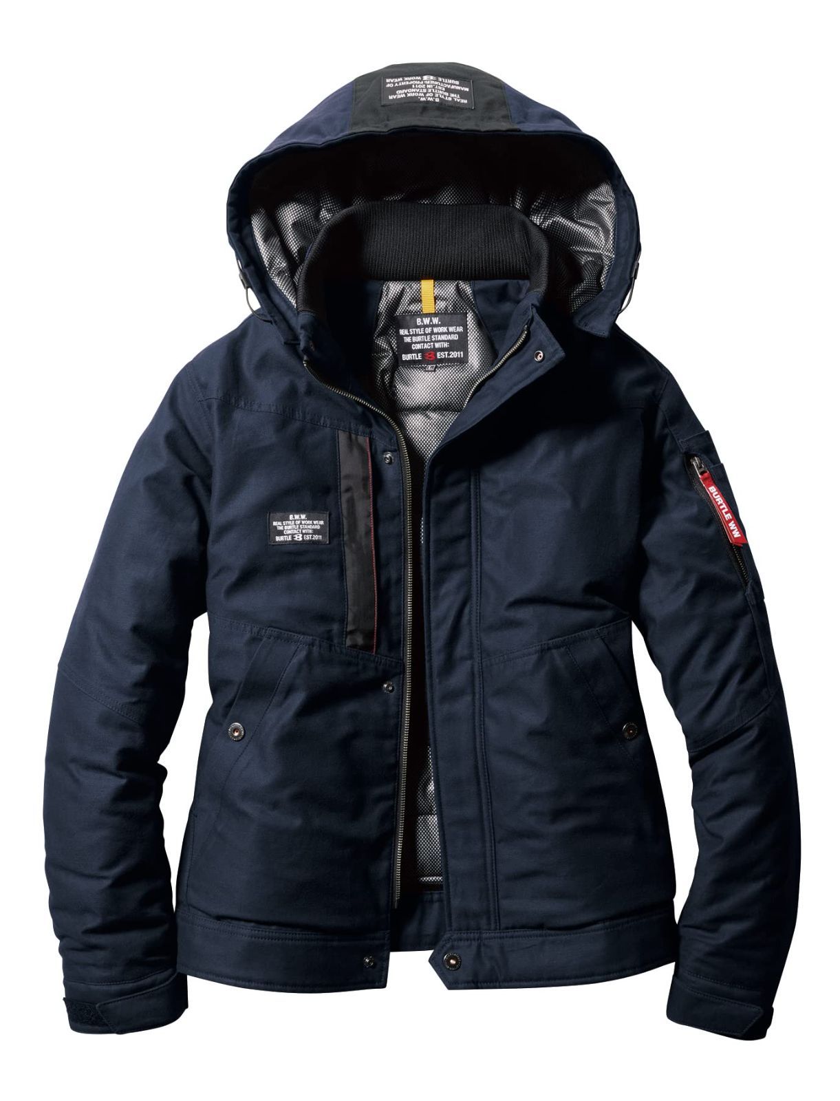 Size S_Color 3ネイビー バートル 防寒服 サーモクラフト 防寒ジャケット 単品 8210 THERMOCRAFT サイズS～XL S 3ネイビー