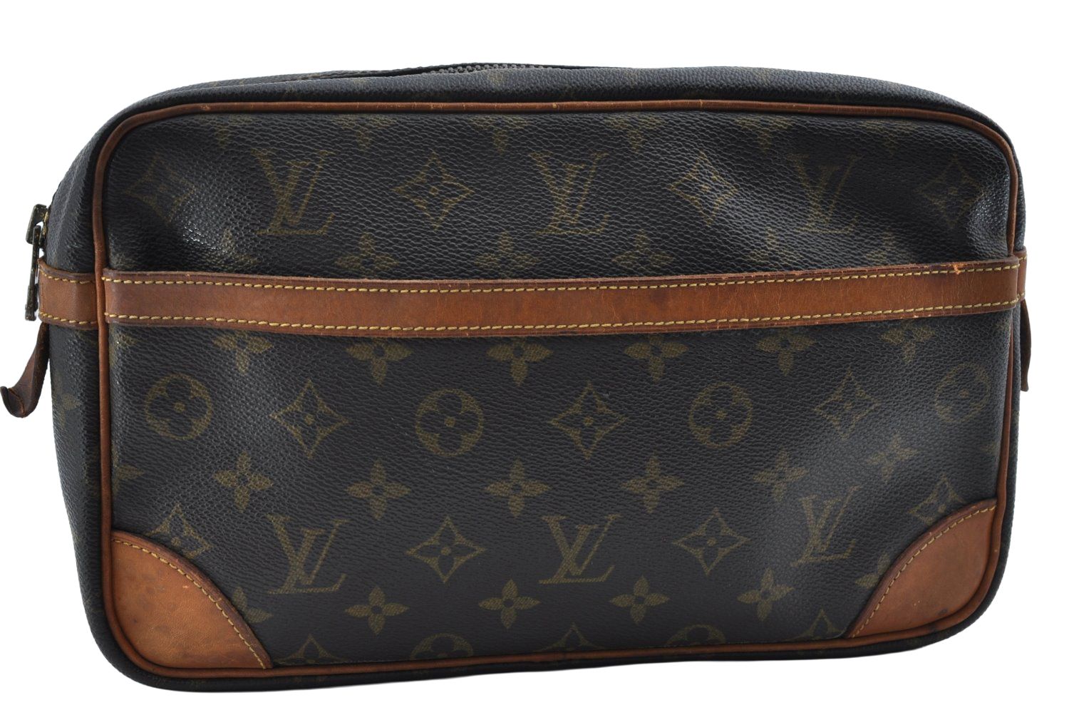 LOUIS VUITTON ルイヴィトン モノグラム コンピエーニュ 28 クラッチハンドバッグ M51845 LV L2650