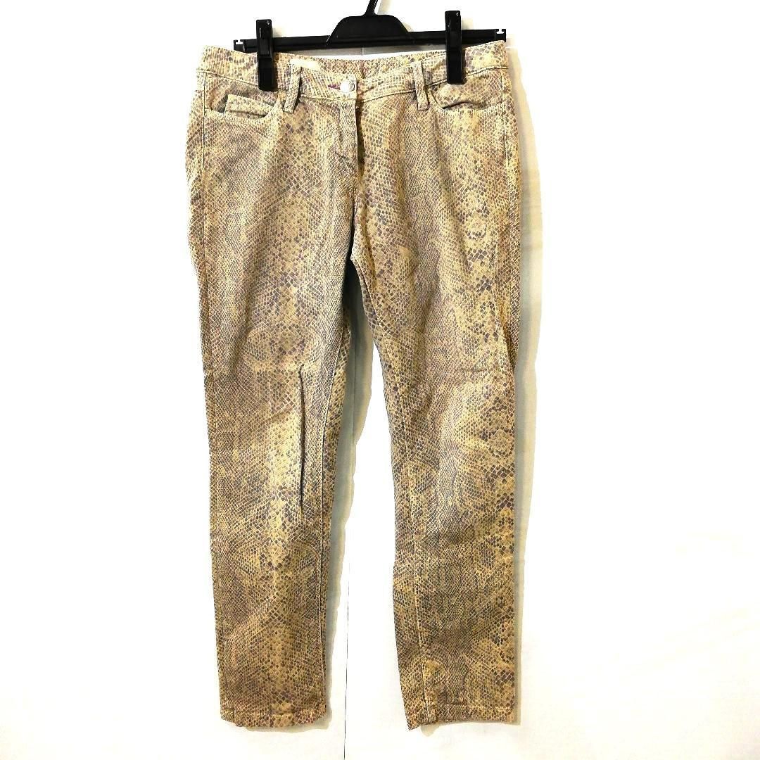 CLANE HIGH WAIST PYTHON PANTS 美品 - カジュアルパンツ