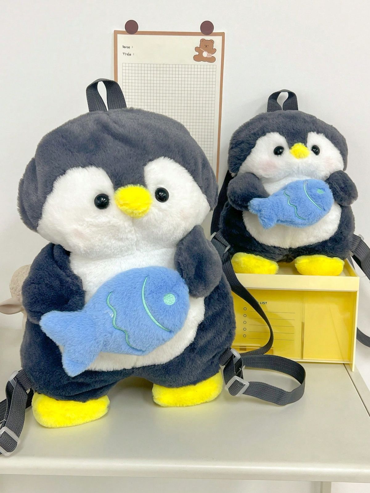ペンギン ぬいぐるみ バッグ 女性かわいい漫画ペンギンバッグ 2025 新しい人格女の子
