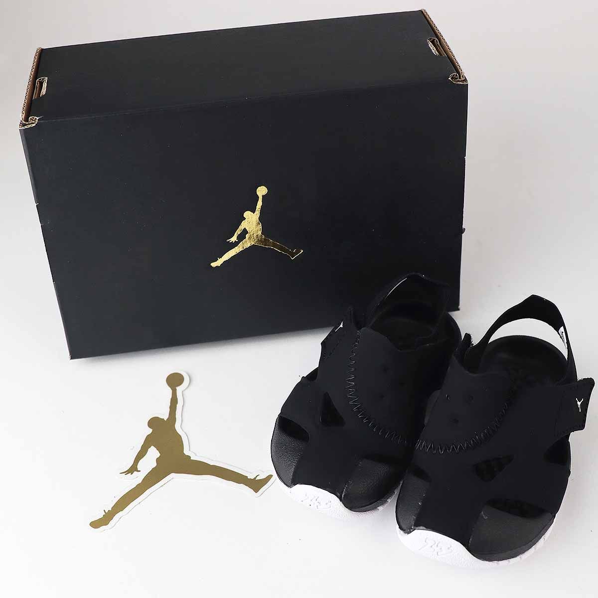 【新品】NIKE ナイキ ジョーダン フレア 9ｃｍ CI7850-001 国内正規品 ブラック/ホワイト【送料無料】キッズシューズ 靴 22911120