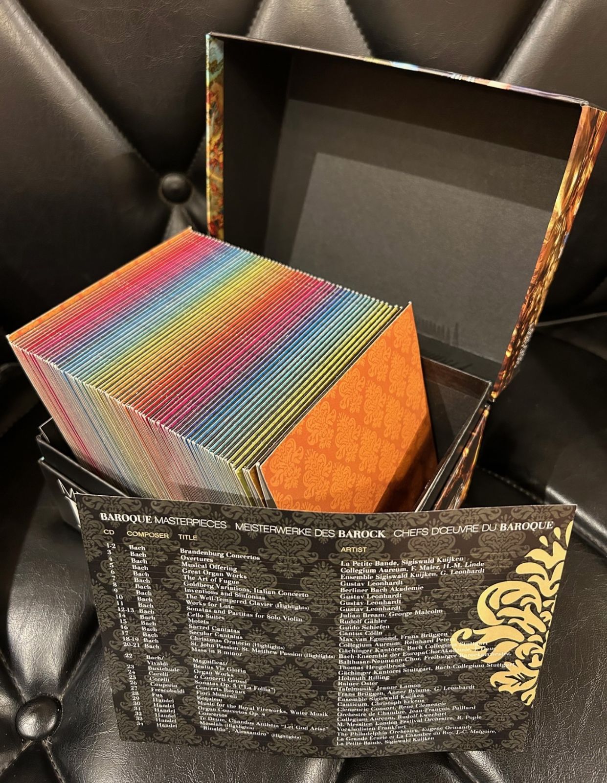 CD60枚組ボックス】バッハ、ヴィヴァルディ、ヘンデル他 「Baroque
