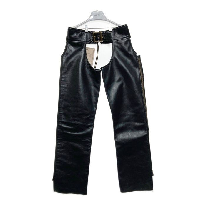 バンソン チャップス 24 vanson ☆VANSON バンソン レザーチャップス パンツ ブラック Size 24 - メルカリ