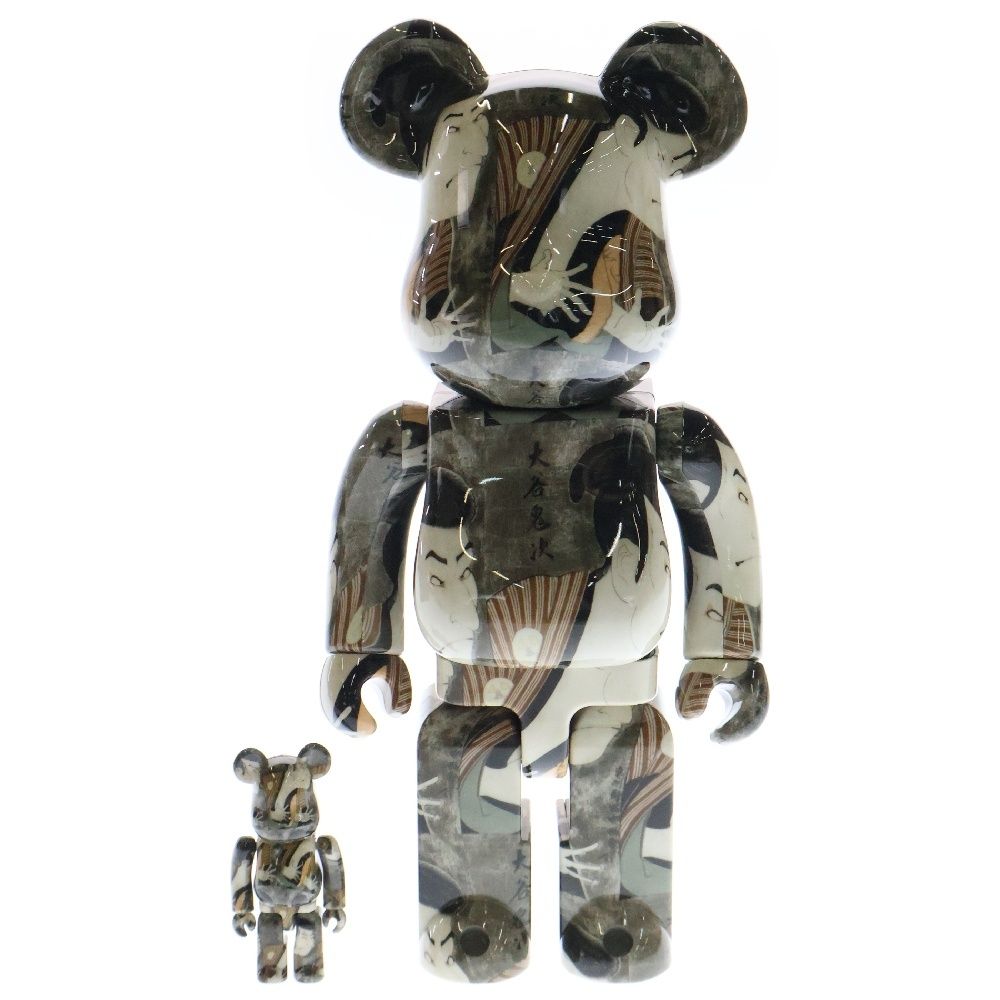 MEDICOM TOY メディコムトイ BE RBRICK Toshusai Sharaku ベアブリック 東洲斎写楽 400%| フィギュア 人形 マルチ