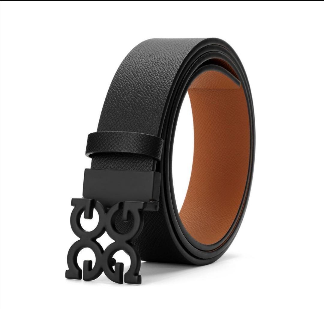 マルボンゴルフ Malbonゴルフ メタルバックルベルト 120cm 黒