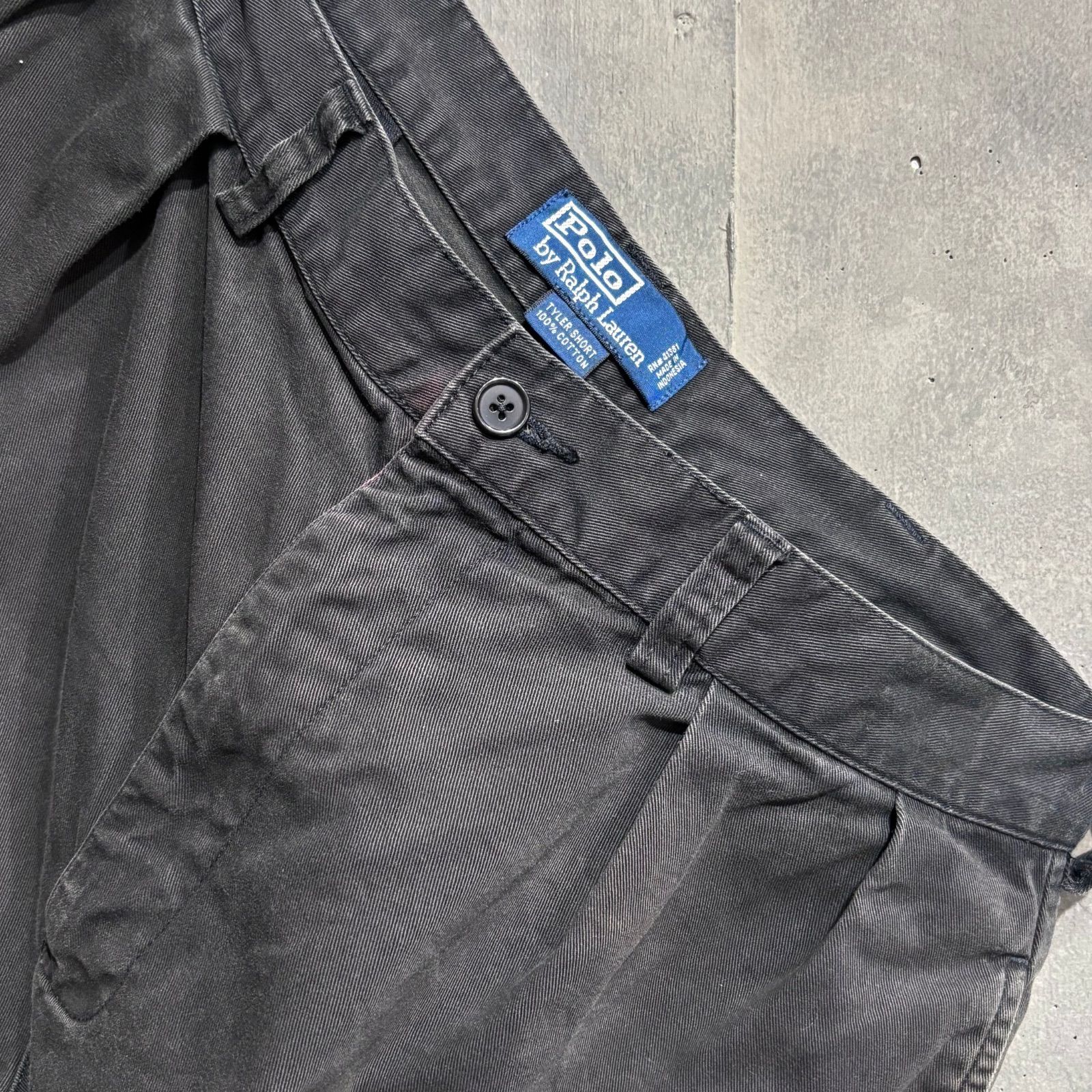90〜00s Polo by Ralph Lauren TYLER SHORT ブラック - メルカリ