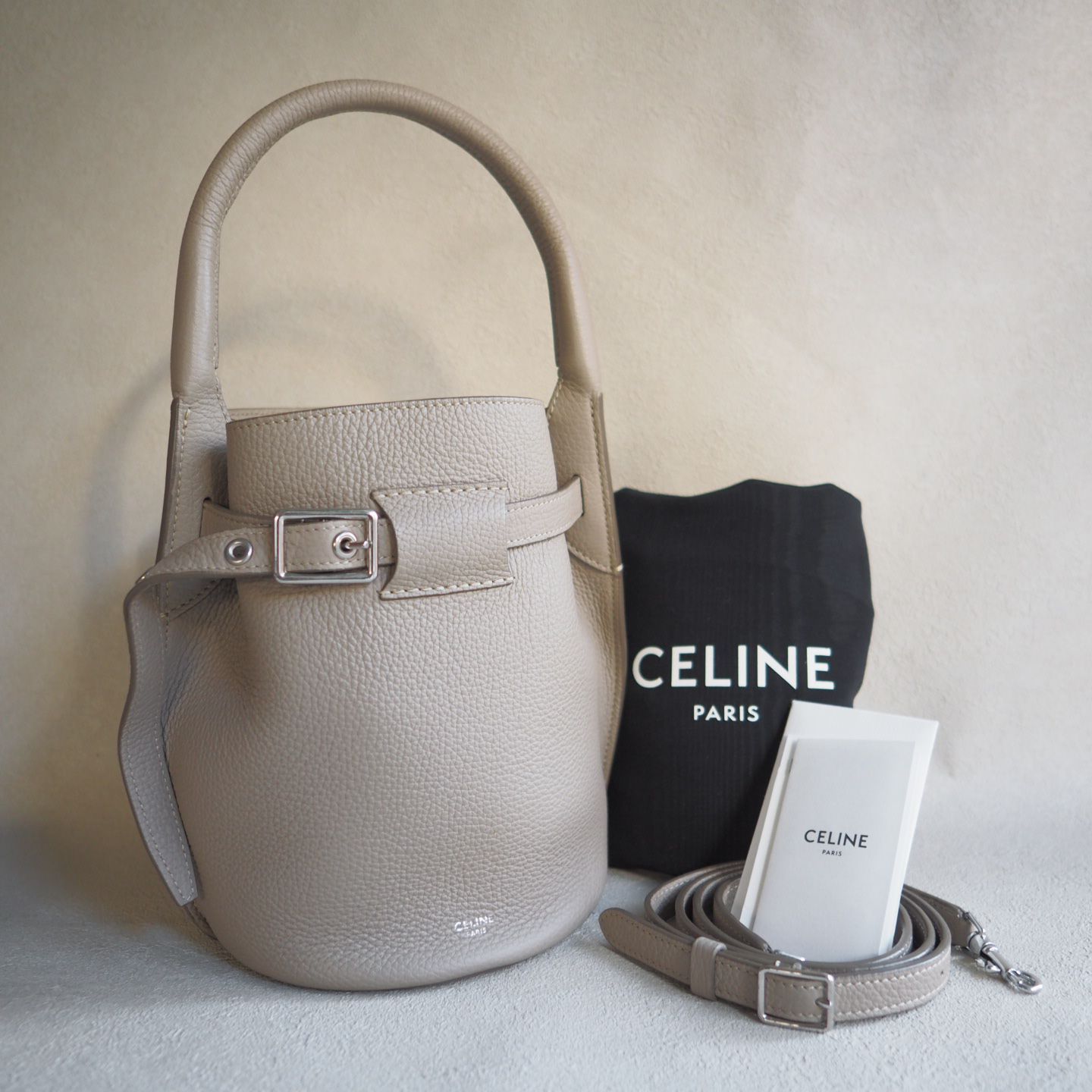 未使用極美品☆ セリーヌ CELINE ビックバッグ バケット ナノ 2way