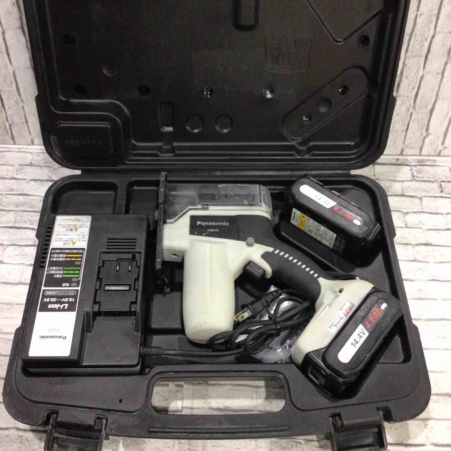 パナソニック Panasonic コードレス角穴カッター EZ4543LS2S-B 川口店