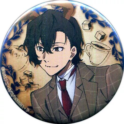 【期間限定】 中古】バッジ・ピンズ(キャラクター) 「文豪ストレイ 太宰治 ピンズ・ピンバッジ・缶バッジ