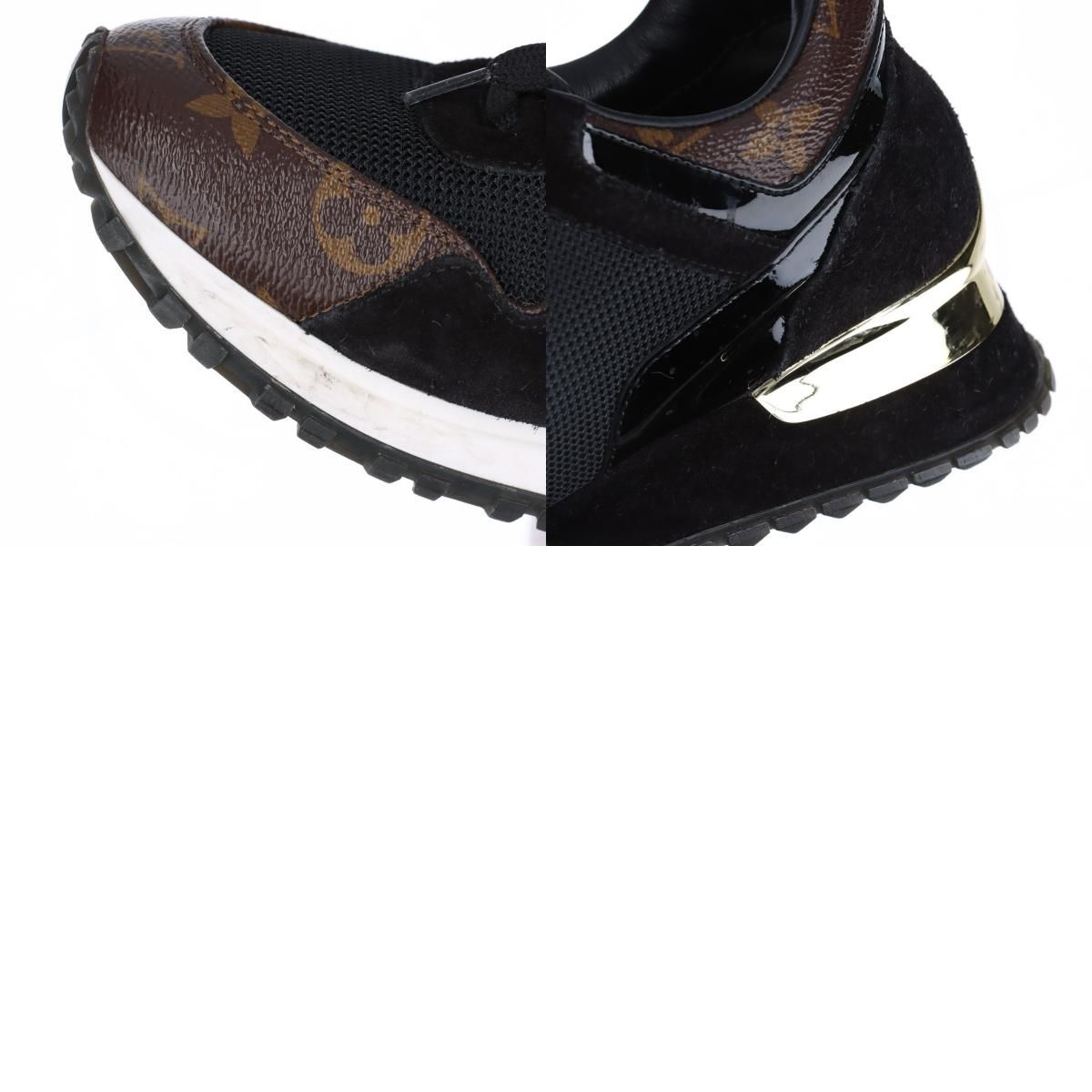  LOUIS VUITTON ルイ ヴィトン スニーカー ランアウェイ ローカット モノグラム Size 34.5 22 cm スニーカー 靴