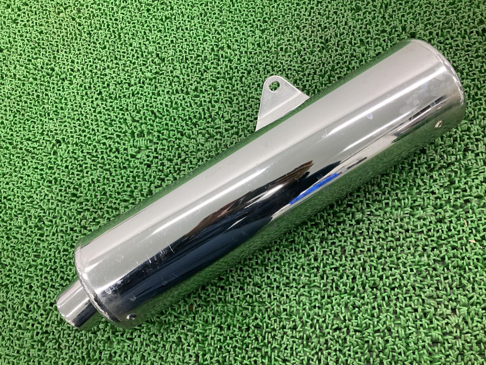 ソニック125 サイレンサーマフラー TIS.341-1985 ホンダ 純正 中古 バイク 部品 FS125 SONIC125 コケキズ無し 品薄 希少品 車検 Genuine