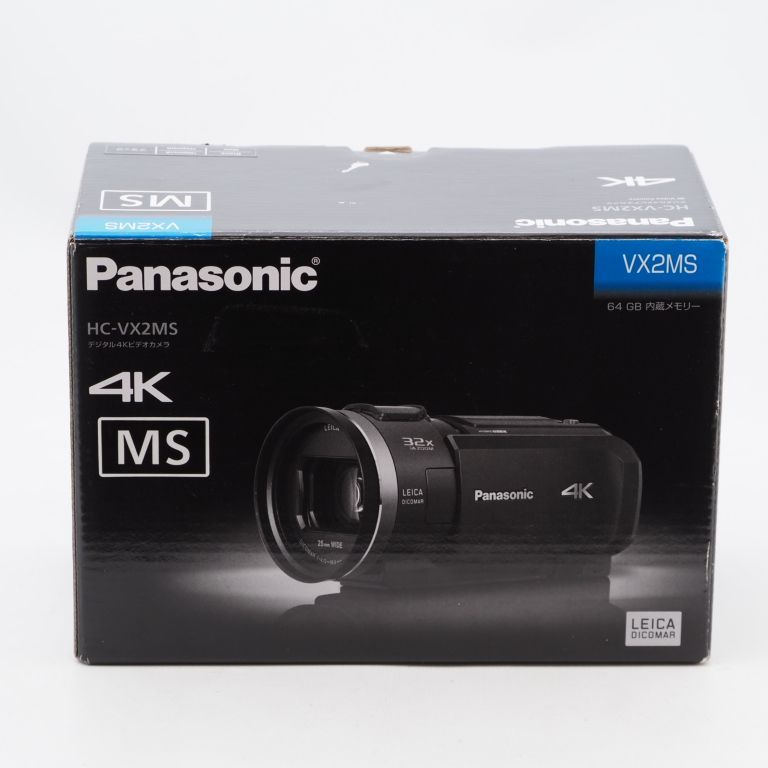 5年保証】Panasonic HC-VX2MS 4K パナソニック 展示品
