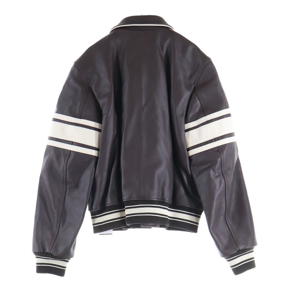 STUSSY (ステューシー) 25AW ×Wales Bonner Leather Varsity Jacket