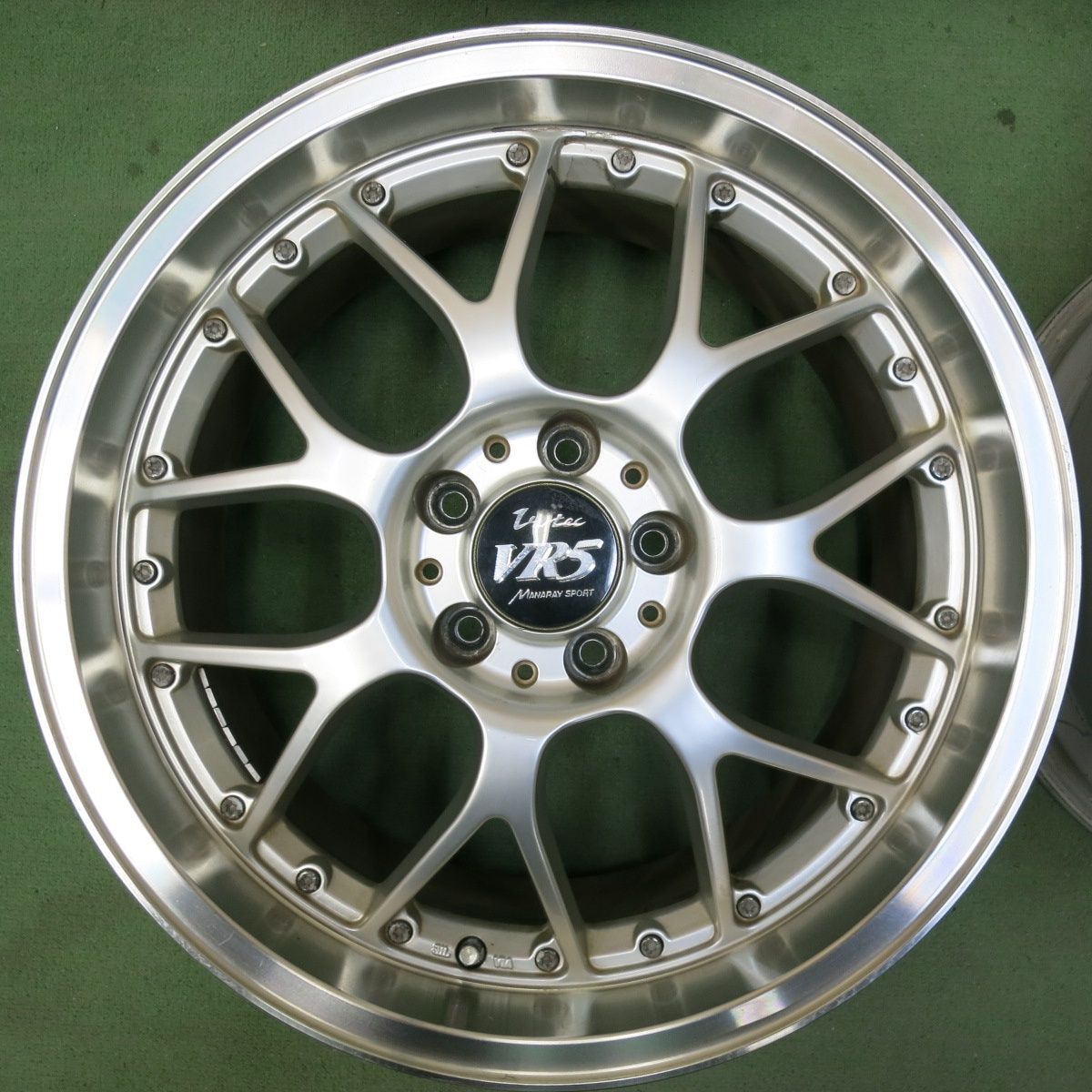 送料無料] 4本価格☆Vertec VR5 MANARAY SPORT 18インチ ホイール