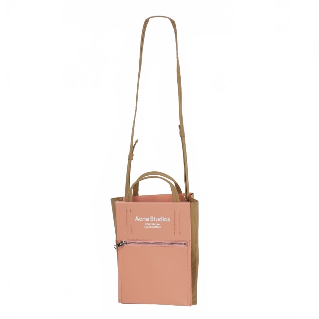 【関税込み】Acne Studios ベージュ プリント トートバッグ Acne Studiosのベージュ プリント トートバッグがセール中