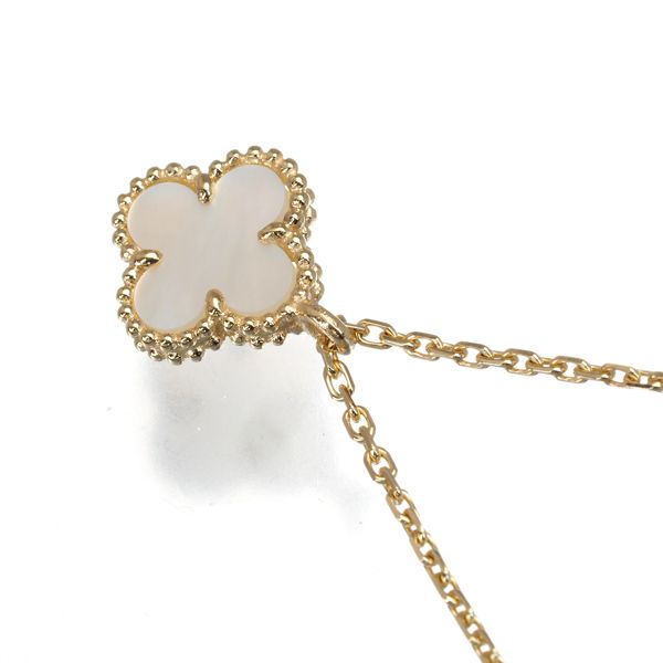 ヴァンクリーフ&アーペル ネックレス シェル スウィートアルハンブラ