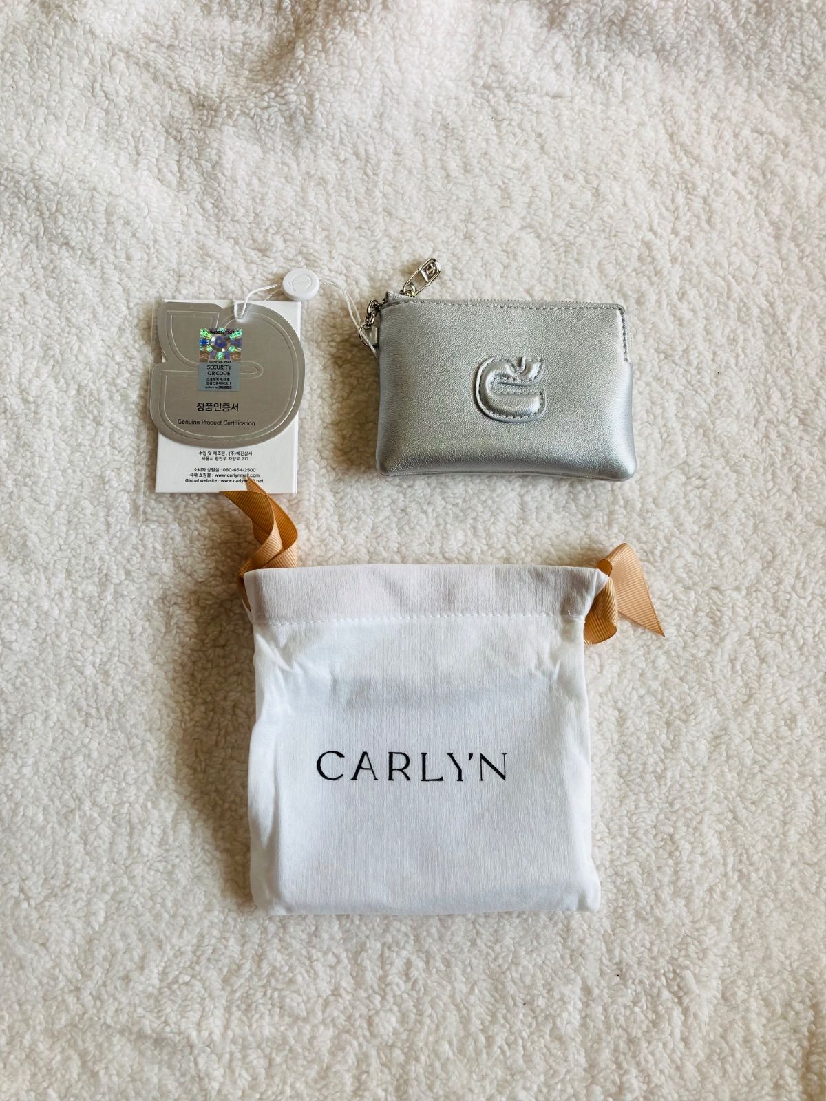 新品】【韓国現地購入】【正規品】CARLYN カーリン 財布 小銭入れ  