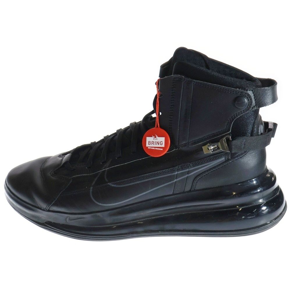 NIKE AIR MAX 720 SATURN ナイキ エア マックス 720 SATURN スニーカー シューズ AO2110-100 白 27.0㎝ Athletic Shoes Air Max 720 Saturn Triple Black NIKE (ナイキ) AIR