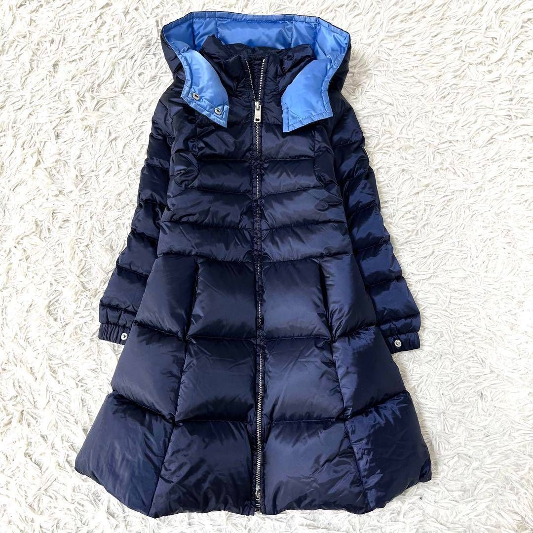 PRADA ネイビー ダウンジャケット ロング