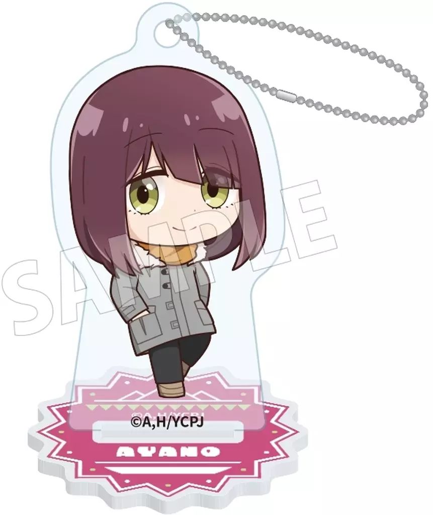 『ゆるキャン△』当選品　土岐綾乃　非売品　アクリルスタンド　キーホルダー ゆるキャン△』当選品 土岐綾乃 非売品 アクリルスタンド