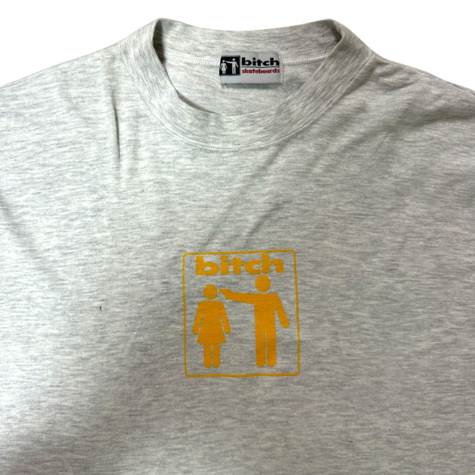 Vintage 90s Bitch Skateboarding T-shirt / Skate Surf / 90s