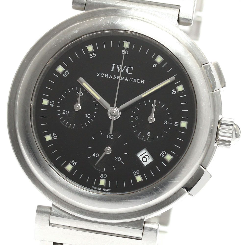 IWC IWC SCHAFFHAUSEN IW372806 ダ ヴィンチSL クロノグラフ デイト クォーツ メンズ_913991