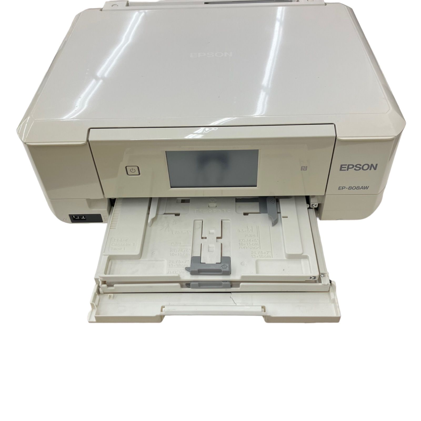 日本最大級 EPSON インク付き プリンタ EP-808AW プリンター・複合機 ...