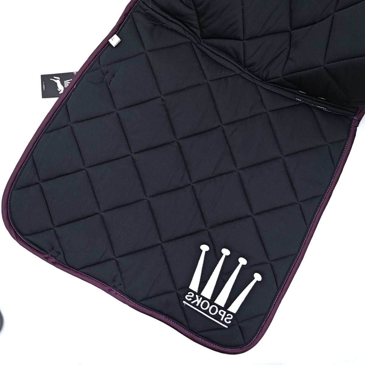 未使用】SPOOKS スプークス サドルパッド Dressage Pad Crown