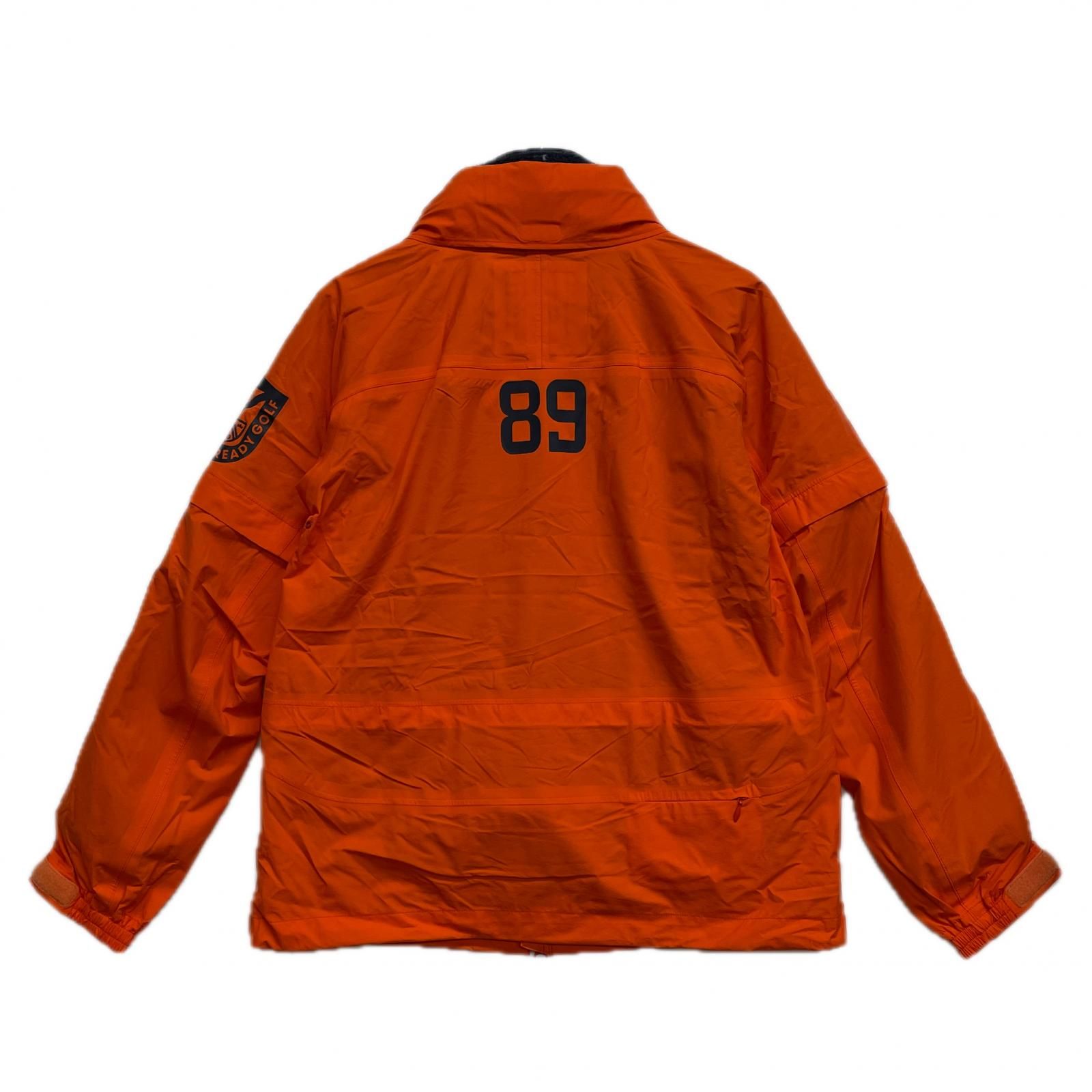 レディース パーリーゲイツ PEARLY GATES フルジップアウター 0 S オレンジ ダブルジップ 4WAY 2枚組