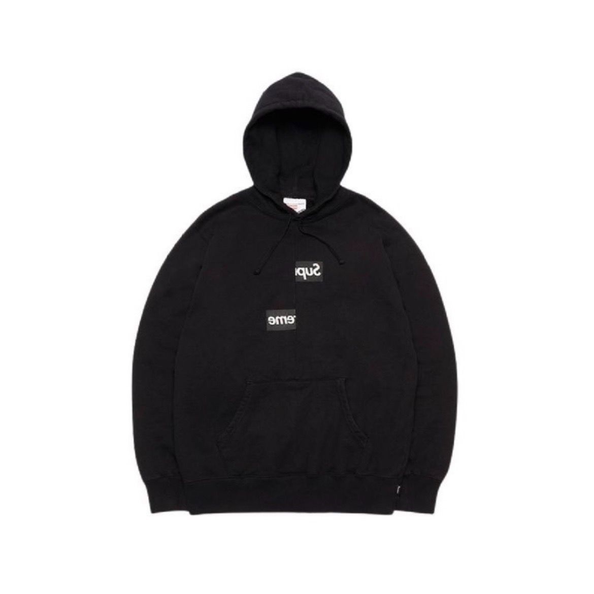 18aw Supreme Comme des Garcons SHIRT Split Box Logo Hooded 