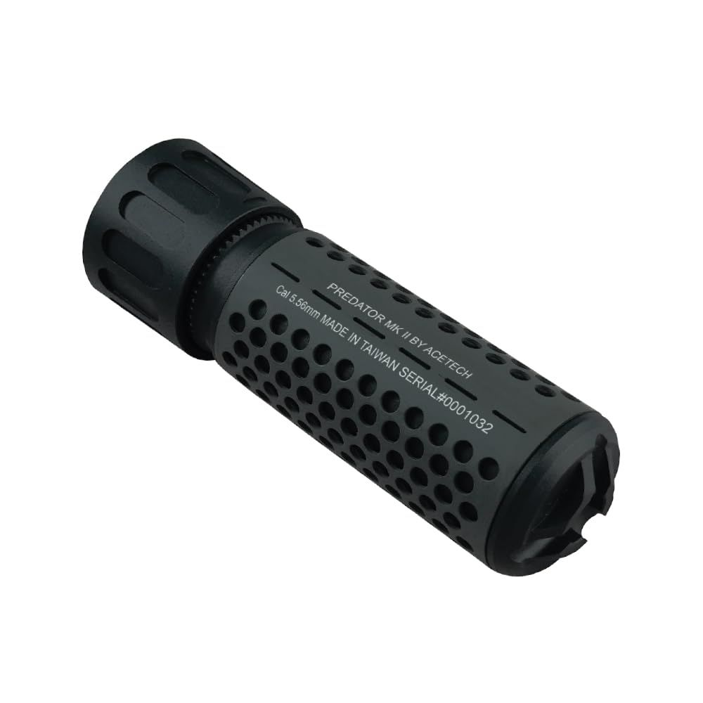ACETECHトレーサーユニット Predator MKIII 発光システム M 14 逆ネジ対応 サバゲー グリーン蓄光弾適用