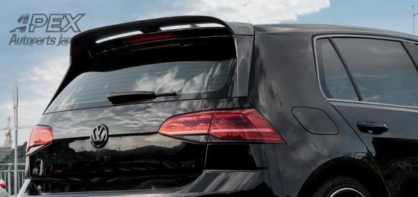 VW フォルクスワーゲン ゴルフ7 7.5 カーボン リアスポイラートランクスポイラーZYL878