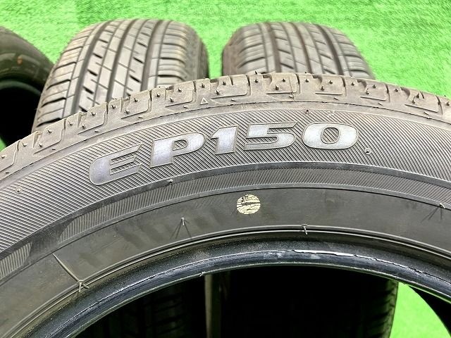 サマータイヤ・ノーマルタイヤ BRIDGESTONE サマー ブリヂストン エコピアEP150 185/60R15 4本 7ミリ 2021年
