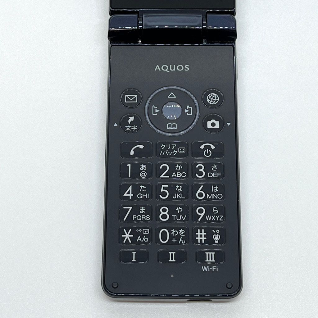 美品 AQUOS ケータイ4 A205SH ブラック ソフトバンク SIMロック解除済