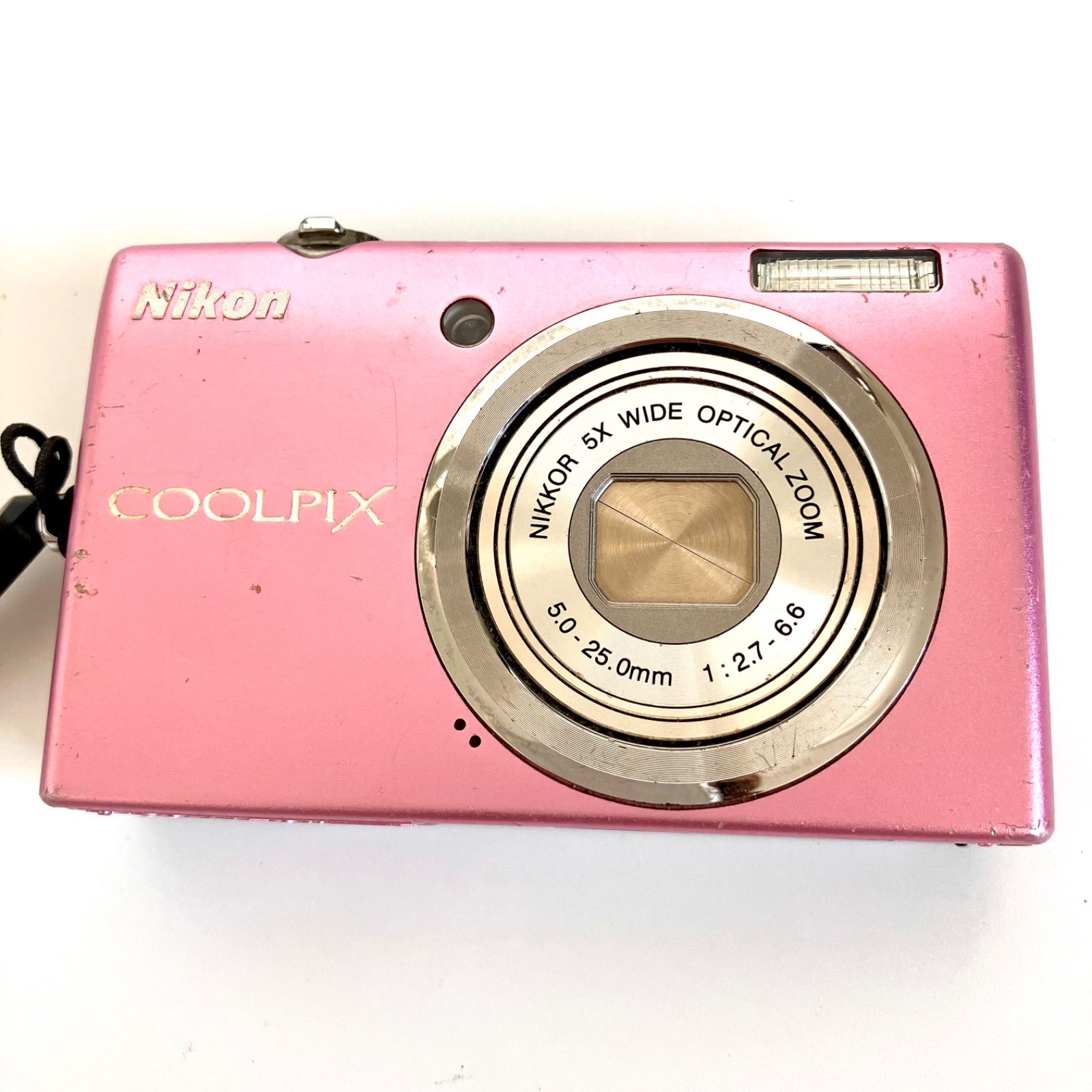 S570 Nikon COOLPIX ニコン コンパクトデジタルカメラ シルバー | - 美