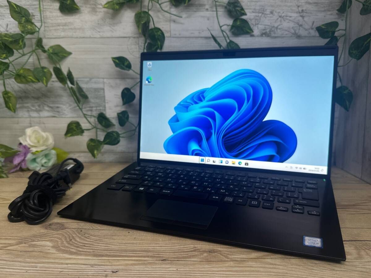 【良品】VAIO Pro PK VJPK11C11N[Core i3(8145U)2.1Ghz/RAM:8GB/SSD:256GB/14インチ]Windows 11 動作品チ]Windows 11 動作品