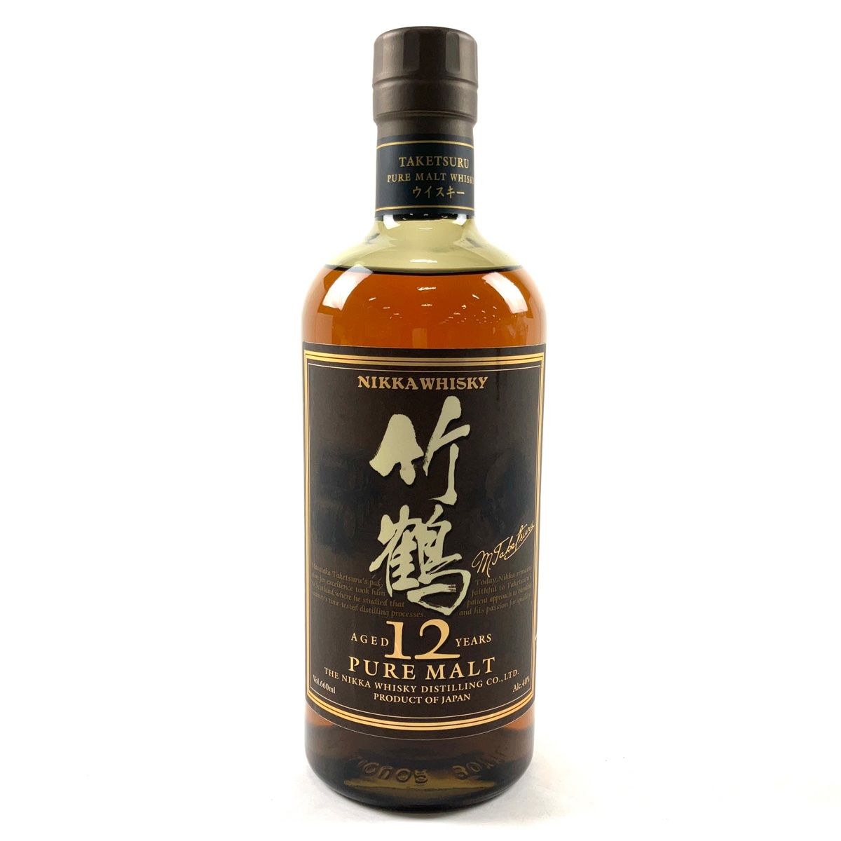 NIKKA 竹鶴 12年 ピュアモルト 未開封 東京都内限定お届け】 ニッカ NIKKA 竹鶴 12年 ピュアモルト 丸