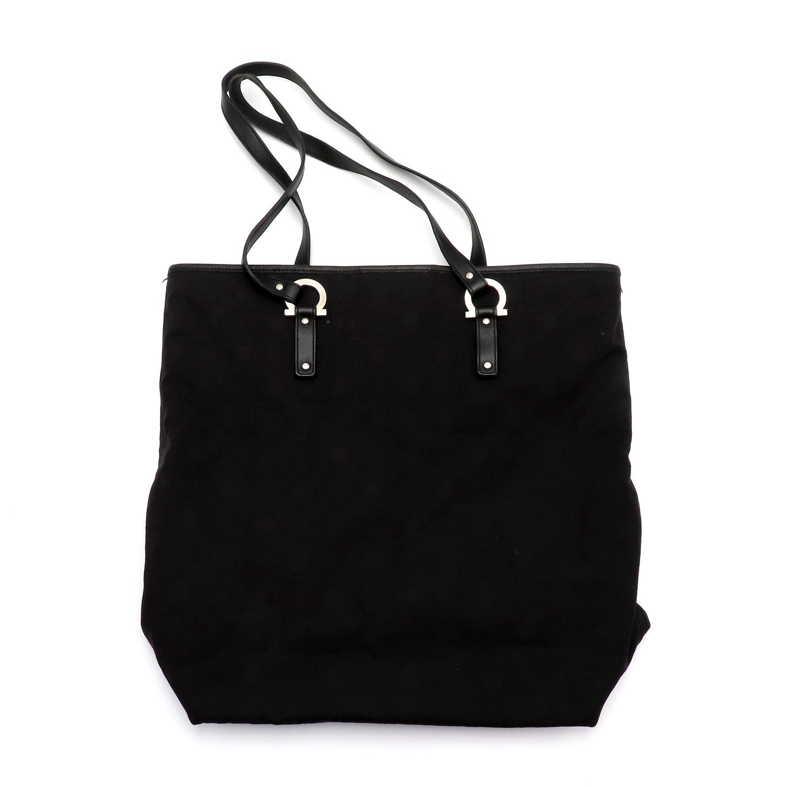 FERRAGAMO フェラガモ RICAMO トートバッグ Naturale/Black サルバトーレフェラガモ Salvatore Ferragamo 214988 トート